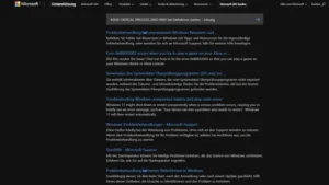 BSOD CRITICAL_PROCESS_DIED 0XEF bei Deltaforce starten – Lösung