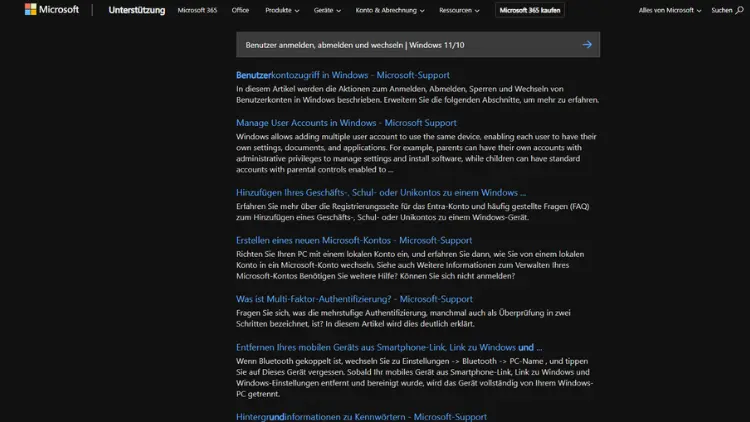 Benutzer anmelden, abmelden und wechseln | Windows 11/10