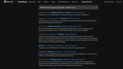 Bildschirmschoner aktivieren und einstellen - Windows 1110