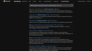 Bildschirmtastatur automatisch anzeigen, LoginAnmeldung - Win 1110
