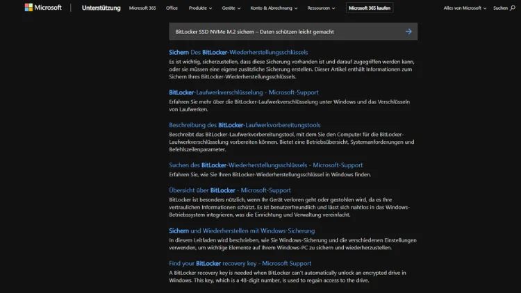 BitLocker SSD NVMe M.2 sichern – Daten schützen leicht gemacht