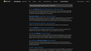 BitLocker Schlüssel fehlt Laufwerk entsperren – Windows 11