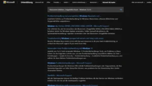 Bluescreen beheben, Stoppfehler lösen - Windows 1110