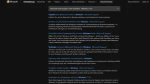 Bluetooth-Gerät koppeln, sicher verbinden - Windows 1110