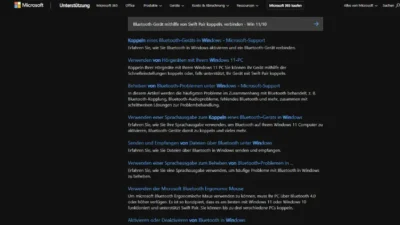 Bluetooth-Gerät mithilfe von Swift Pair koppeln, verbinden - Win 1110