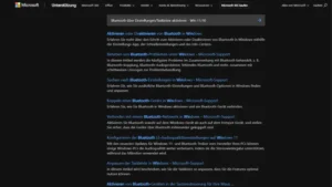 Bluetooth über EinstellungenTaskleiste aktivieren - Win 1110