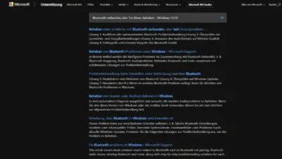 Bluetooth verbunden, kein Ton lösen, beheben - Windows 1110