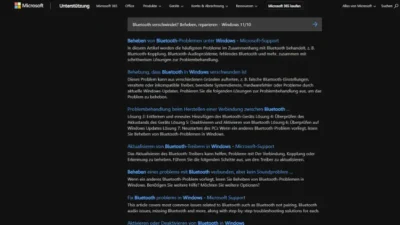 Bluetooth verschwindet Beheben, reparieren - Windows 1110