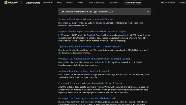 CMD-Befehle Wichtige Liste & Pro Tipps - Windows 1110