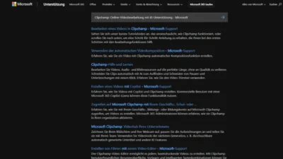 Clipchamp Online-Videobearbeitung mit KI-Unterstützung - Microsoft