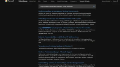 Computerabsturz 0x0000001e beheben – Spiele stürzen ab