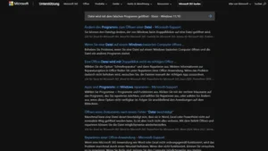 Datei wird mit dem falschen Programm geöffnet - lösen - Windows 1110