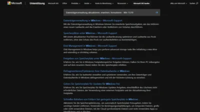 Datenträgerverwaltung aktualisieren, erweitern, formatieren - Win 1110
