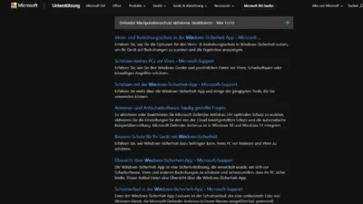 Defender Manipulationsschutz aktivieren, deaktivieren - Win 1110