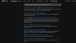 Defender Manipulationsschutz aktualisieren und einstellen - Win 1110