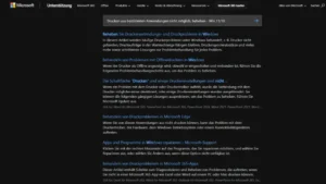 Drucken aus bestimmten Anwendungen nicht möglich, beheben - Win 1110