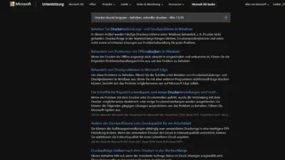 Drucker druckt langsam – beheben, schneller drucken - Win 1110