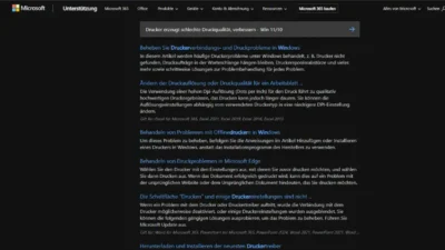 Drucker erzeugt schlechte Druckqualität, verbessern - Win 1110