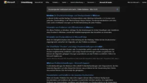 Druckerspooler funktioniert nicht mehr - Fehler beheben - Win 1110