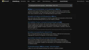 Druckerspooler wird nicht angezeigt - Fehler beheben - Win 1110