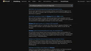 ESU-Verlängerung Windows 10 Home 22H2 klappt nicht