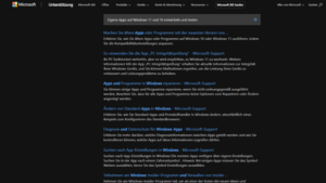 Eigene Apps auf Windows 11 und 10 entwickeln und testen