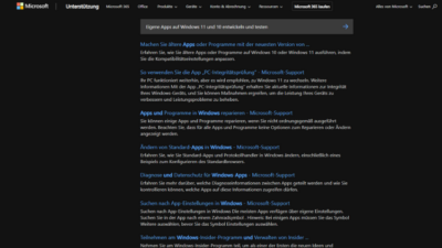 Eigene Apps auf Windows 11 und 10 entwickeln und testen