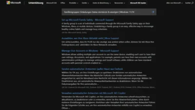 Familiengruppen-Einladungen: Status stornieren und anzeigen | Windows 11/10