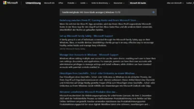 Familienmitglieder MS-Store-Käufe anzeigen | Windows 11/10