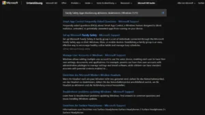 Family Safety Apps Blockierung aktivieren, deaktivieren | Windows 11/10