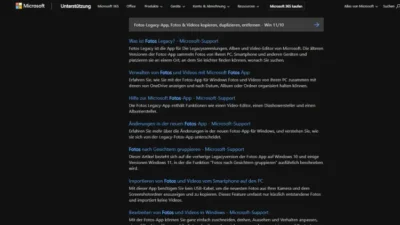 Fotos-Legacy-App, Fotos & Videos kopieren, duplizieren, entfernen - Win 1110