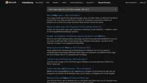 Fotos-Legacy-App Fotos und Videos anzeigen - Win 1110