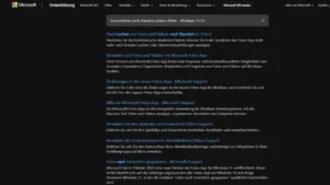 FotosVideos nach Standort suchen, filtern - Windows 1110