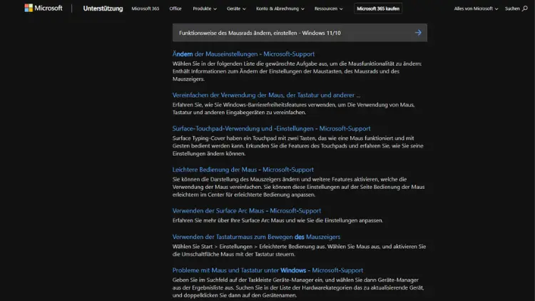 Funktionsweise des Mausrads ändern, einstellen - Windows 1110