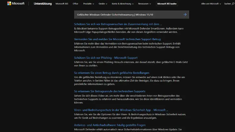 Gefälschte Windows-Defender-Sicherheitswarnung | Windows 11/10