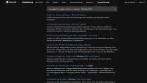 Genauigkeit des Zeigers verbessern, einstellen - Windows 1110