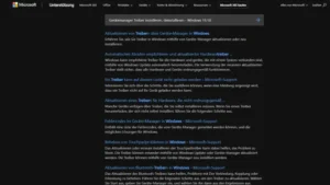 Gerätemanager Treiber installieren, deinstallieren - Windows 1110