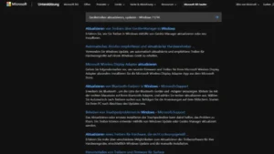 Gerätetreiber aktualisieren, updaten - Windows 1110