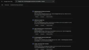 Google-Fotos, Gesichtergruppen einrichten und verwalten - Android