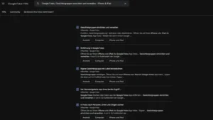 Google-Fotos, Gesichtergruppen einrichten und verwalten - iPhone & iPad