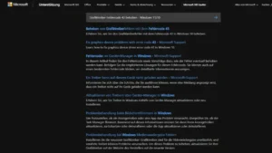 Grafiktreiber Fehlercode 43 beheben - Windows 1110