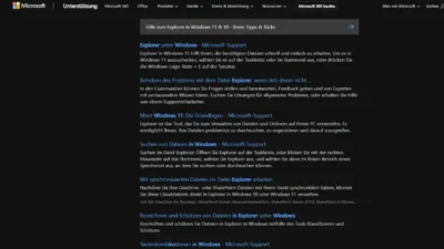 Hilfe zum Explorer in Windows 11 & 10 - Beste Tipps & Tricks
