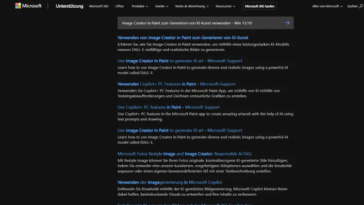 Image Creator in Paint zum Generieren von KI-Kunst verwenden - Win 1110