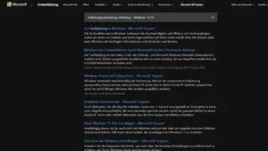 Indizierung Bedeutung, Erklärung – Windows 1110