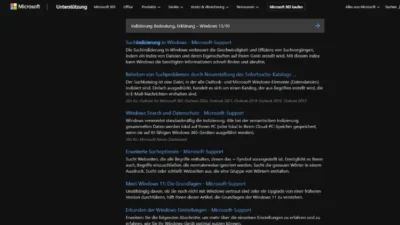 Indizierung Bedeutung, Erklärung – Windows 1110