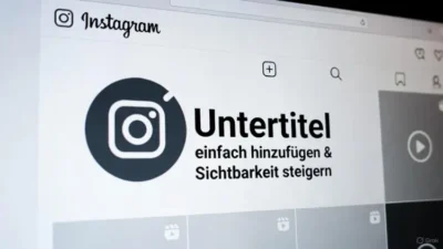 Instagram Stories Untertitel einfach hinzufügen & Sichtbarkeit steigern
