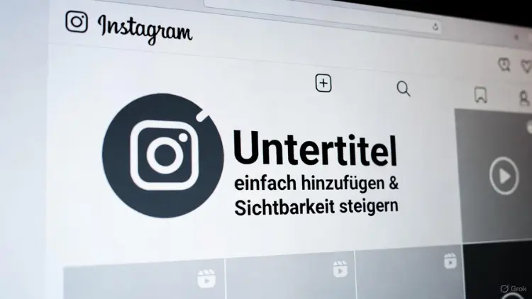 Instagram Stories Untertitel einfach hinzufügen & Sichtbarkeit steigern