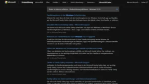 Kinder im Internet schützen - Kindersicherung aktivieren - Windows 1110