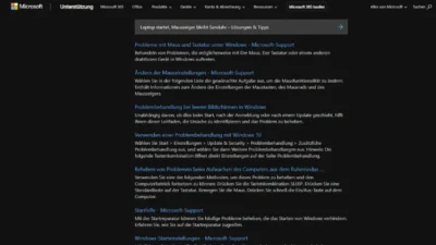 Laptop startet, Mauszeiger bleibt Sanduhr – Lösungen & Tipps