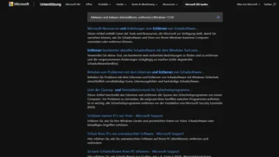 Malware und Adware deinstallieren, entfernen | Windows 11/10